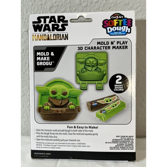 Star Wars The mandalorian Mold & Make Grogu Mib - Picture 2 of 7